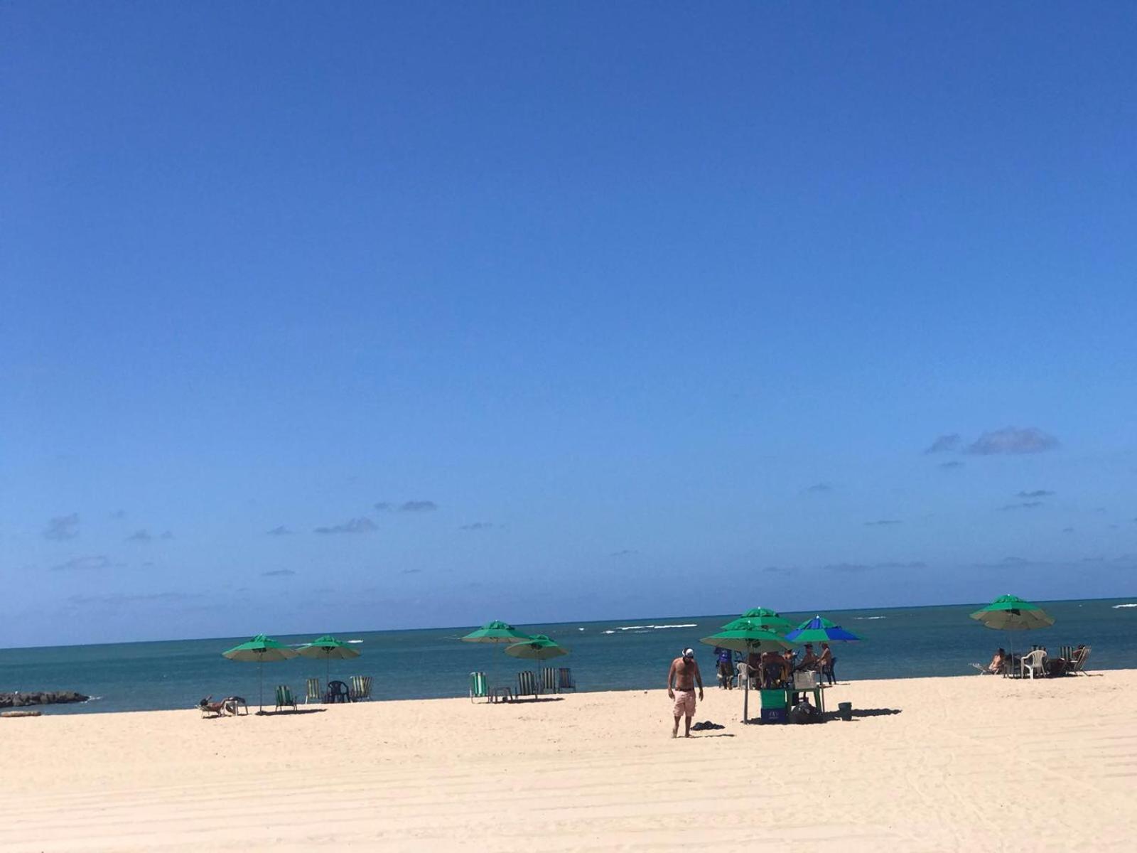 Apto 3 Quartos Pe Na Areia Prox De เฮซิเฟ ภายนอก รูปภาพ