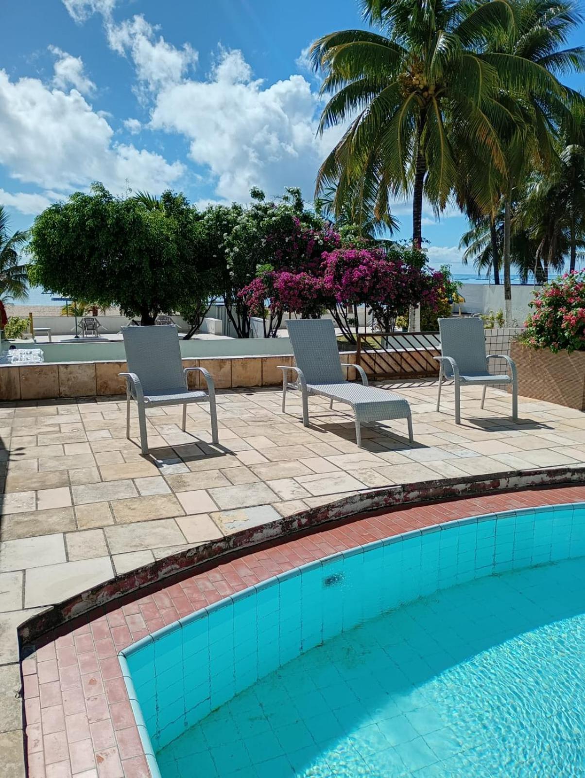 Apto 3 Quartos Pe Na Areia Prox De เฮซิเฟ ภายนอก รูปภาพ
